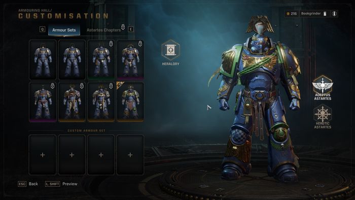 Làm thế nào để mở khóa trang bị trong Warhammer 40000: Space Marine 2?