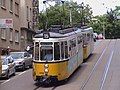Tàu điện cổ tại Stuttgart, Đức.