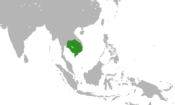 Vị trí của vương quốc Chân Lạp
