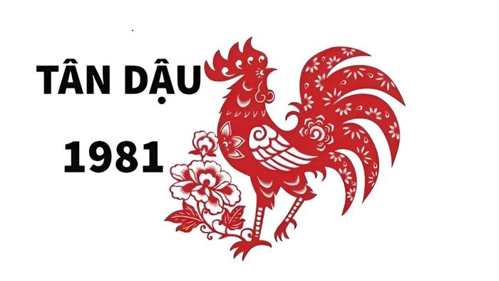 Người sinh năm 1981 thuộc mệnh gì và bao nhiêu tuổi?