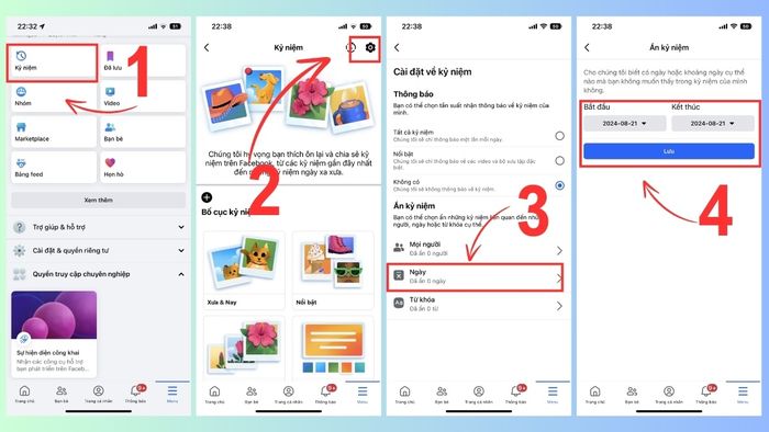 Khôi phục các kỷ niệm cũ trên Facebook