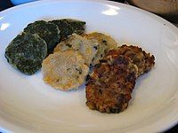 Samsaek jeon (삼색전) là loại jeon với ba màu sắc khác biệt