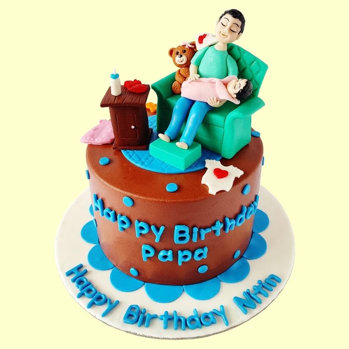 Những hình ảnh bánh sinh nhật đẹp nhất dành tặng bố