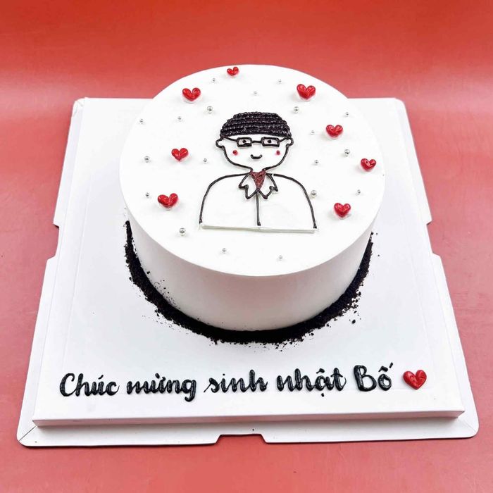 Hình ảnh bánh sinh nhật ý nghĩa để tặng bố