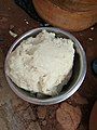 Fufu đã được xử lý và giã nhuyễn