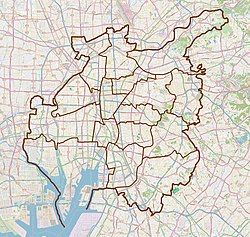 Minami trên bản đồ thành phố Nagoya