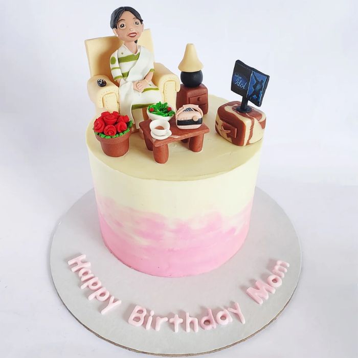 Những bức ảnh bánh sinh nhật dễ thương dành cho mẹ