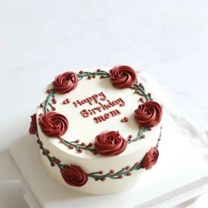 Bức ảnh bánh sinh nhật dễ thương dành tặng mẹ yêu