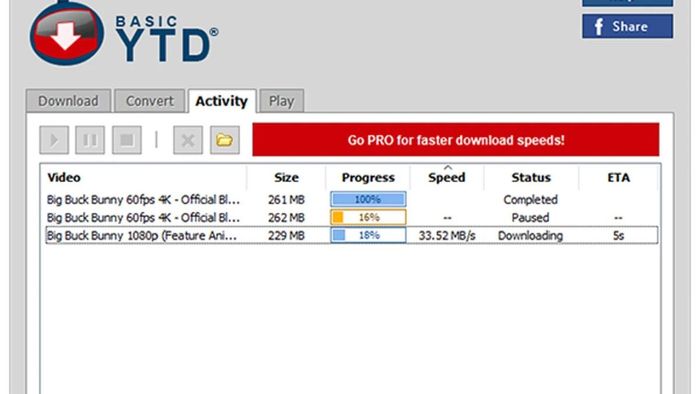 Tải video YouTube trên MacBook bằng YTD Video Downloader