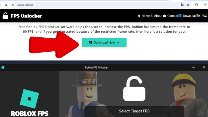 Hướng dẫn tải và sử dụng FPS Unlocker cho Roblox - Bước 1