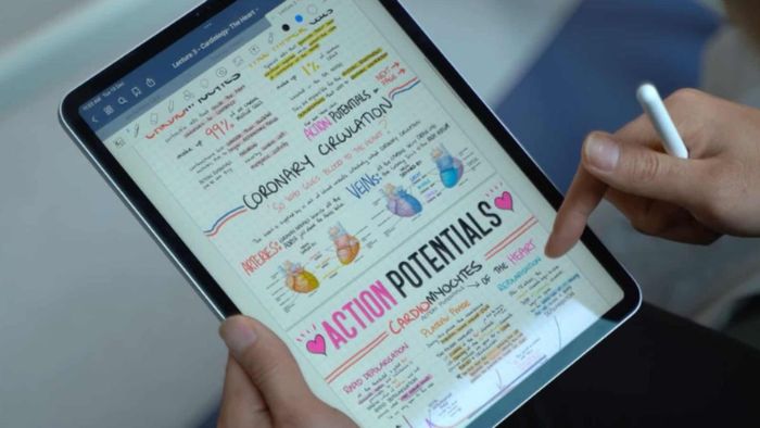 Lợi ích từ việc sử dụng ứng dụng Ghi chú trên iPad