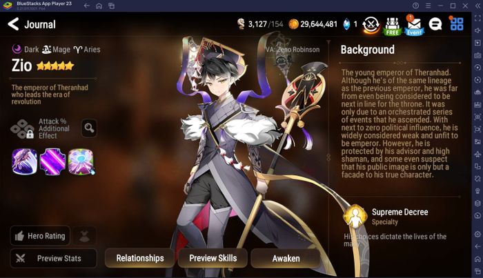 Danh sách các anh hùng mạnh mẽ nhất trong Epic Seven năm 2024
