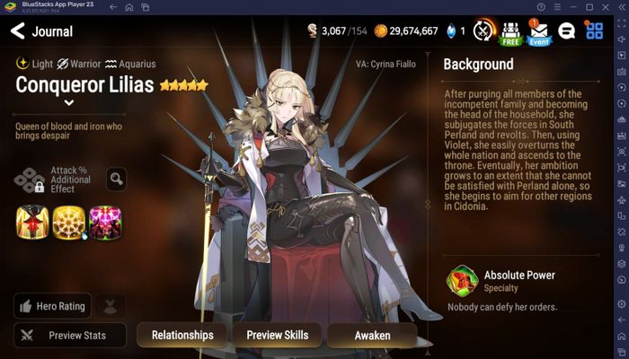 Danh sách các anh hùng mạnh nhất trong Epic Seven năm 2024