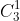C_{3}^{1}