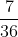 \frac{7}{36}