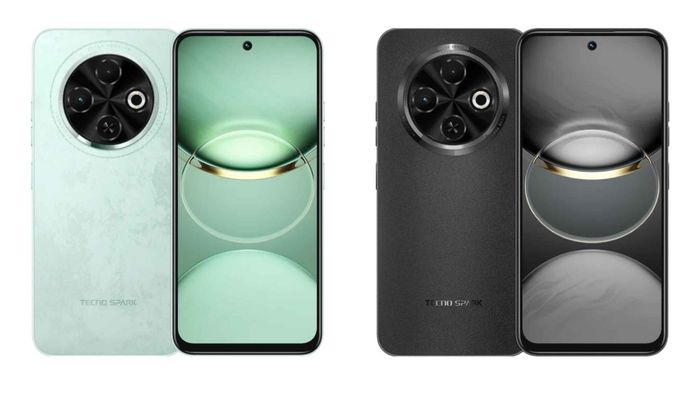 Tecno Spark 30C sở hữu thiết kế tinh tế, bắt mắt