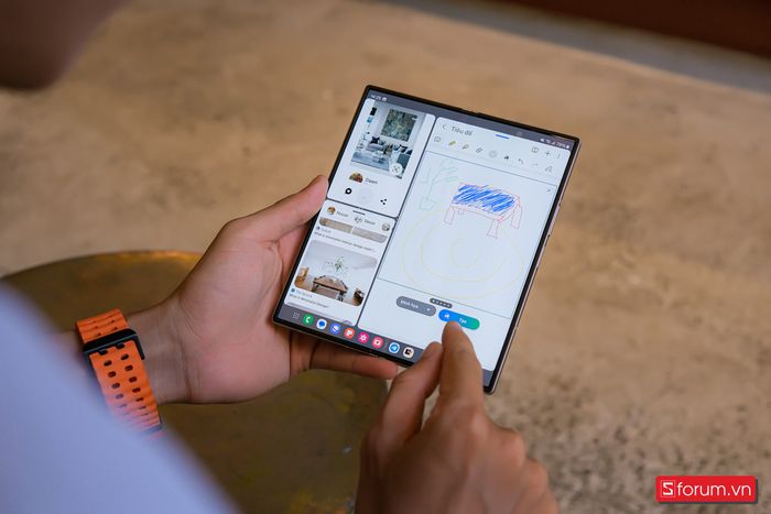Tính năng Galaxy AI trên Galaxy Z Fold6