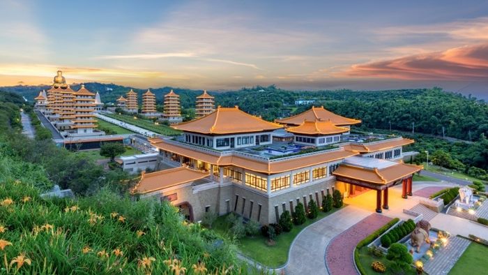 Phật Quang Sơn Tự - biểu tượng Phật giáo Đài Loan