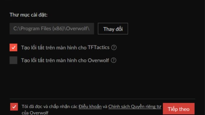 Hướng dẫn cài đặt TFTactics - Bước 4