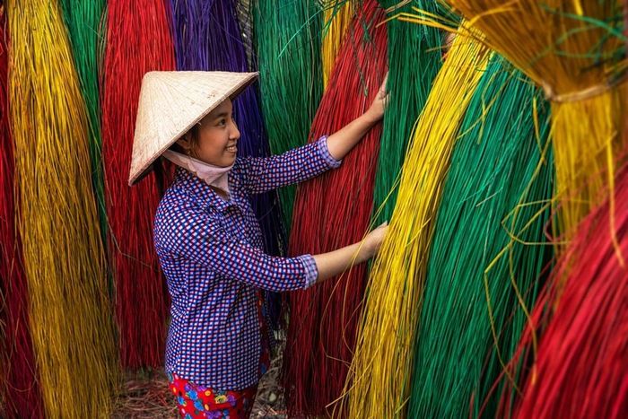 Làng dệt chiếu Hới