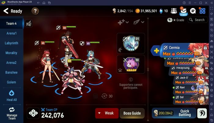 Hướng dẫn chiến thuật săn Wyvern, Golem, Banshee và Azimanak cho người chơi mới trong Epic Seven.