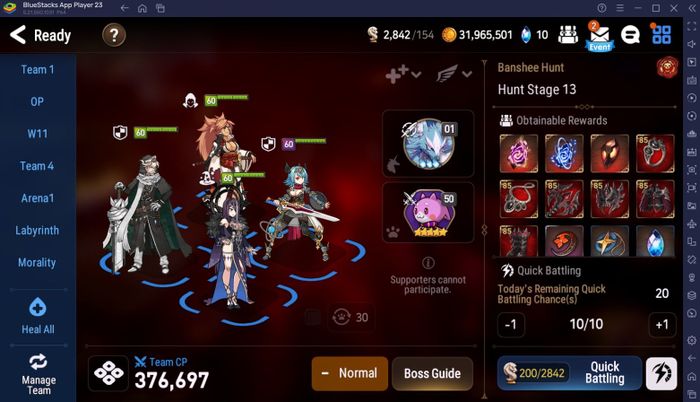 Hướng dẫn cho người mới về cách săn Wyvern, Golem, Banshee, và Azimanak trong Epic Seven.