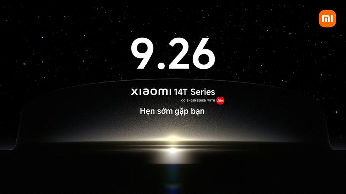 Xiaomi 14T chính thức ra mắt vào ngày 26/9