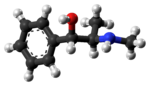 Mô hình hạt-nan đĩa của phân tử (1S,2R)-ephedrine