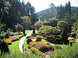 Vườn Sunken tại Butchart Gardens, Victoria, British Columbia