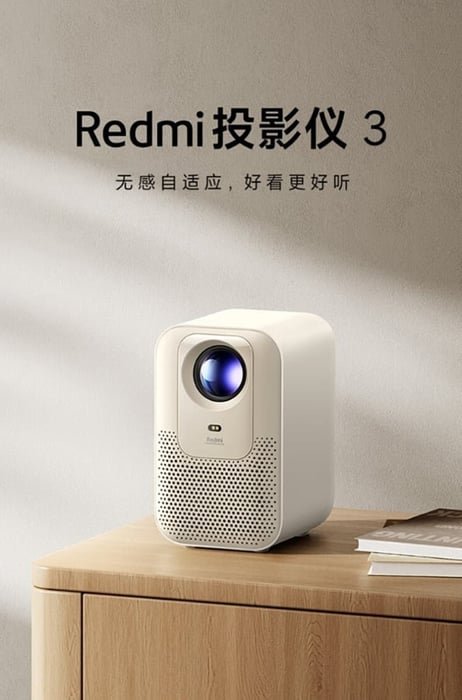 Xiaomi giới thiệu máy chiếu Redmi Projector 3