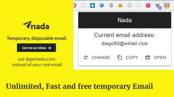 Lợi ích của việc sử dụng email Getnada