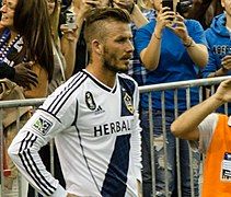 David Beckham với kiểu tóc undercut đặc trưng