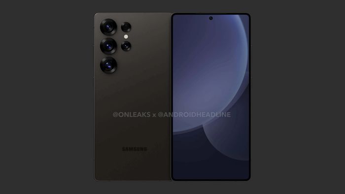 Galaxy S25 Ultra hé lộ hình ảnh render