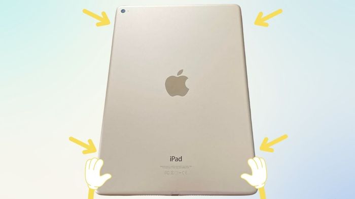 Khắc phục tình trạng màn hình iPad Air 2 bị nhòe màu