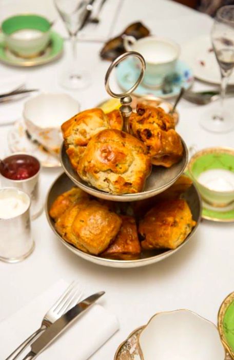 Pastries at Hotel Montefiore