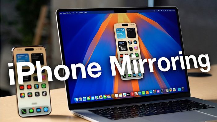 iPhone Mirroring mang đến trải nghiệm sử dụng tuyệt vời hơn cho người dùng.