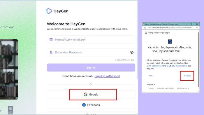 Hướng dẫn đăng ký tài khoản HeyGen miễn phí - Bước 2