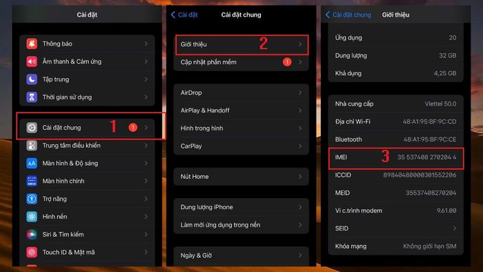 Hướng Dẫn Kiểm Tra Ngày Kích Hoạt iPhone Qua IMEI – Bước 1