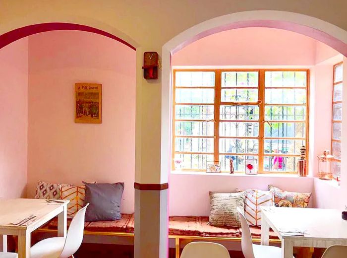 Interior of Pâtisserie Bealé in Bogotá