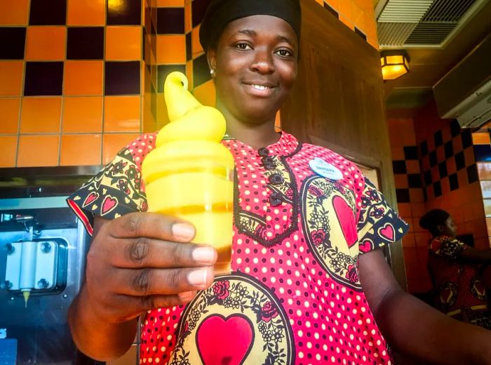 Dole Whip with a Splash of Rum