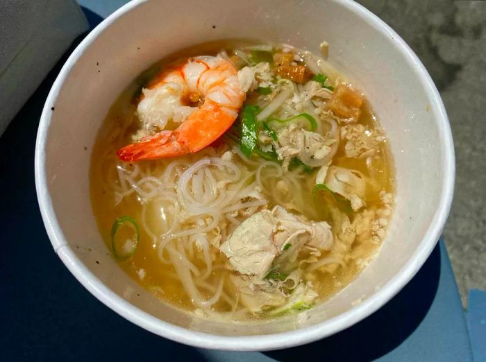 The KTTP noodle soup at Lunette in San Francisco