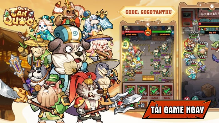 Top game Tam Quốc online hấp dẫn