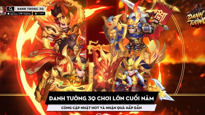 trò chơi Tam Quốc mobile thú vị