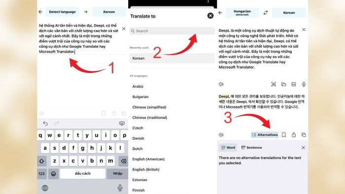 Cách sử dụng DeepL để dịch văn bản hiệu quả