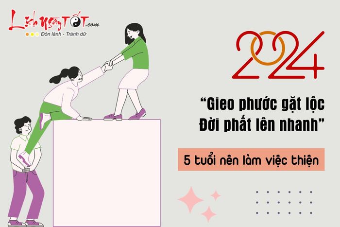 5 tuổi nên làm việc thiện năm 2024