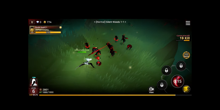 cách nhập code Immortal Rising 2 - bước 1