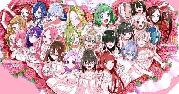 '100 Cô Bạn Gái' dẫn đầu bảng xếp hạng anime harem: Cộng đồng mạng xôn xao tranh luận 2