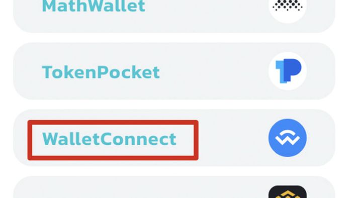 Bước 1: Kết nối ví WalletConnect là gì