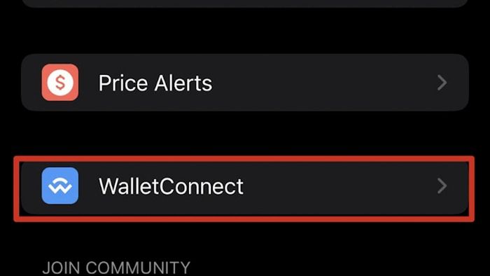 Bước 2: Kết nối ví WalletConnect là gì