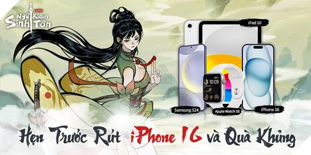 Ngự Kiếm Sinh Tồn - Game Tu Tiên Sảng Khoái đã mở đăng ký trước với nhiều phần thưởng hấp dẫn!